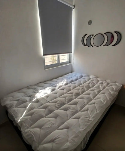 Dreamlab Cubre Colchón De Premier Extra Relleno De Microfibras Recubiertas En Gel