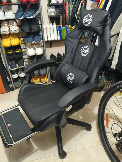 Silla Ergonómico Ejecutiva De Oficina Duradero  Material Del Tapizado Cuero Sintético