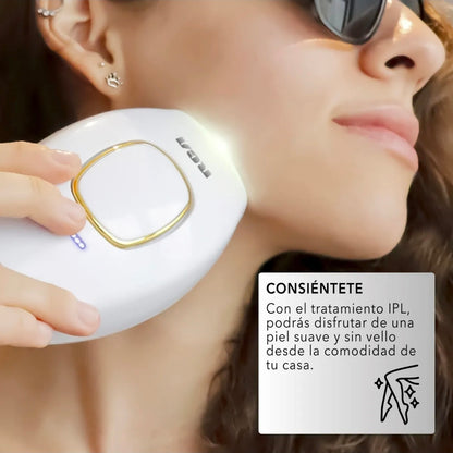 Depiladora definitiva inalámbrica IPL