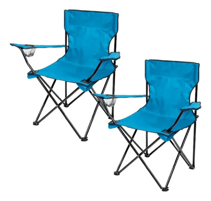 Juego de 2 Sillas Plegables