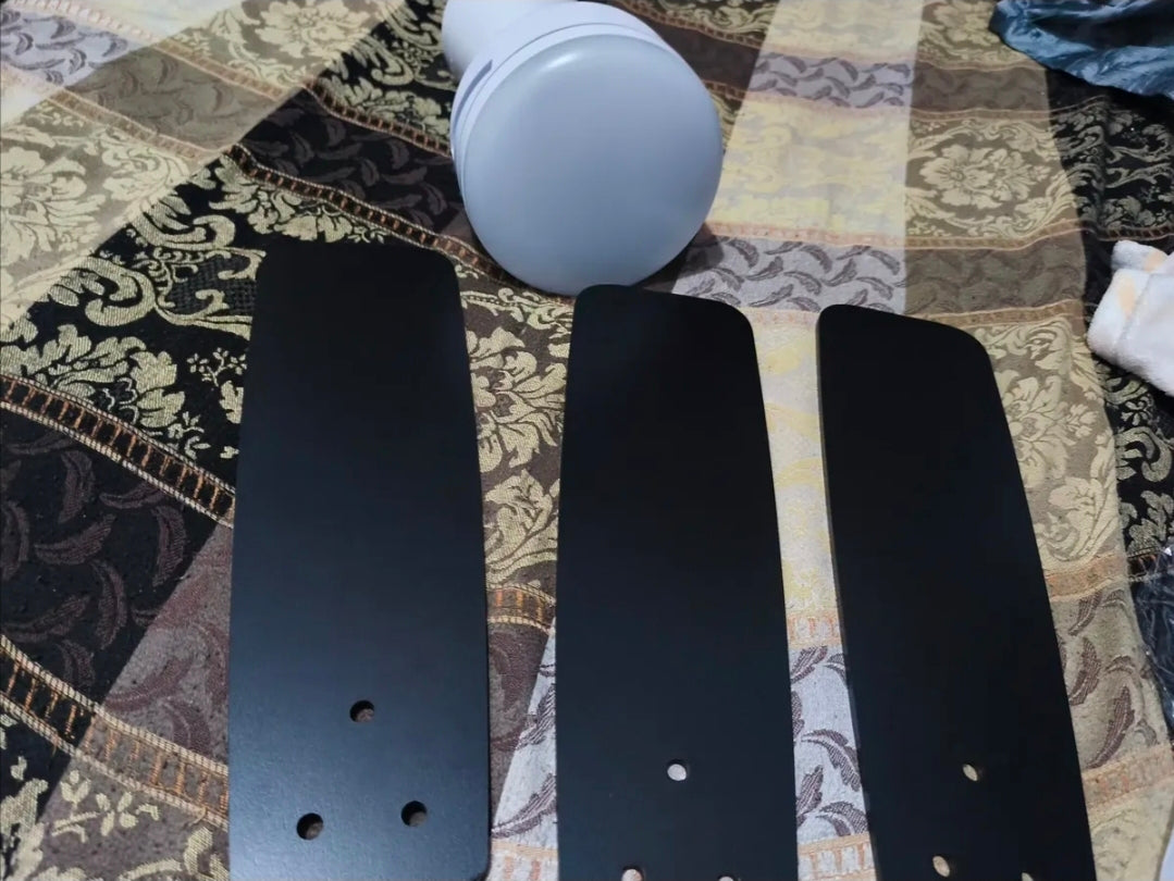 Ventilador De Techo 42" Aspas De Doble Acabado, 6 Velocidades, 3 Tonos De Luz
