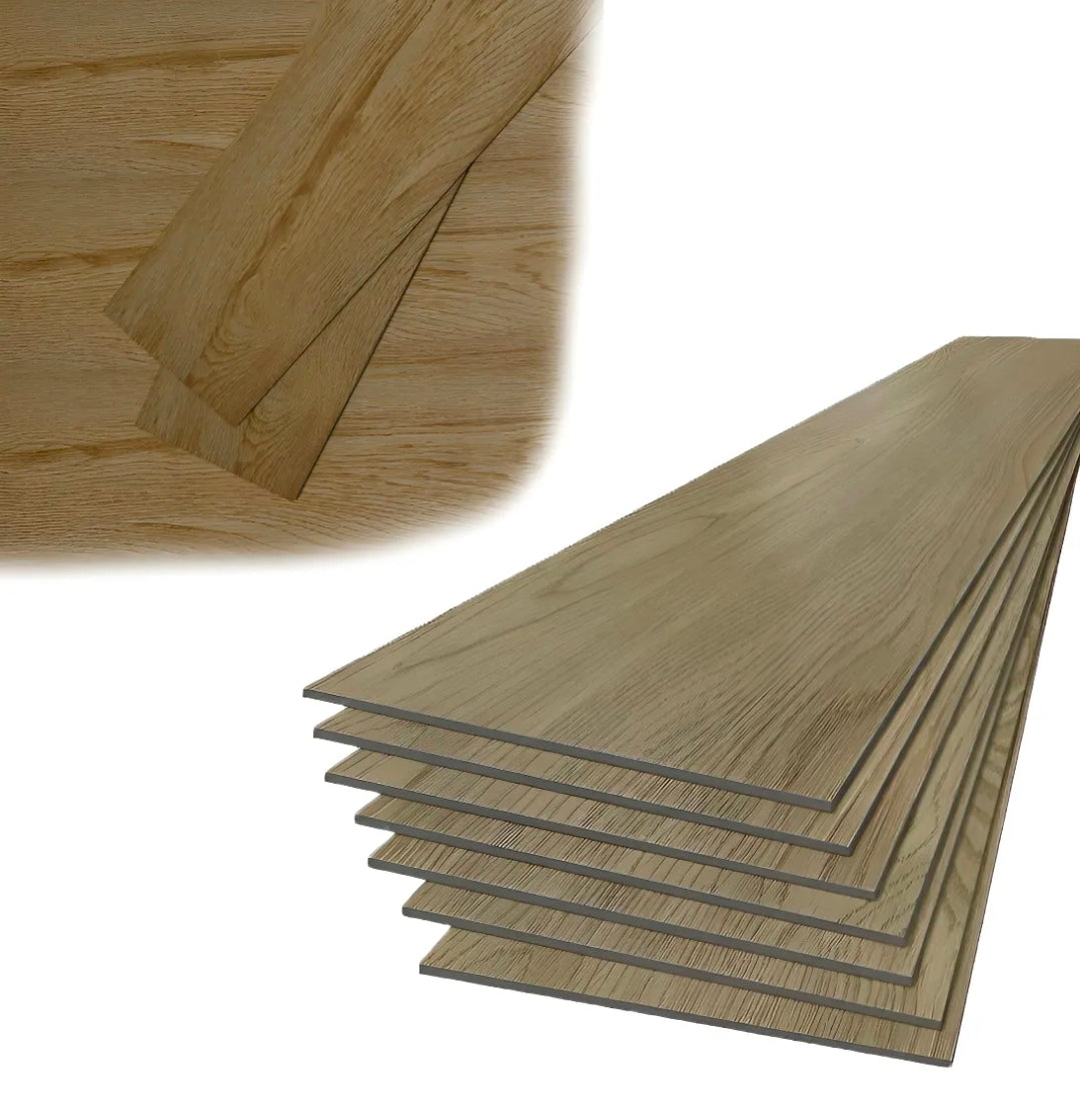 Piso Tipo Duela Autoadherible Sintética PVC