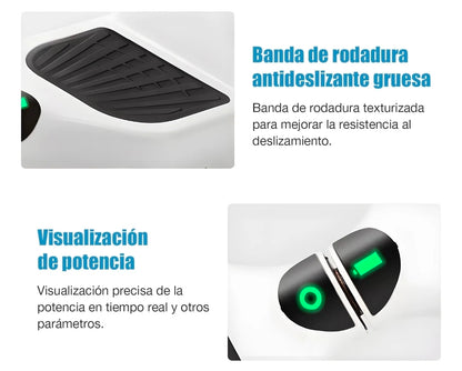 Patineta Eléctrica Hoverboard Con Bluetooth Luces Led