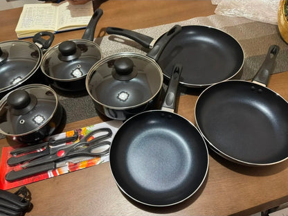 Batería de cocina 27 piezas Aluminio Antiadherente Novry