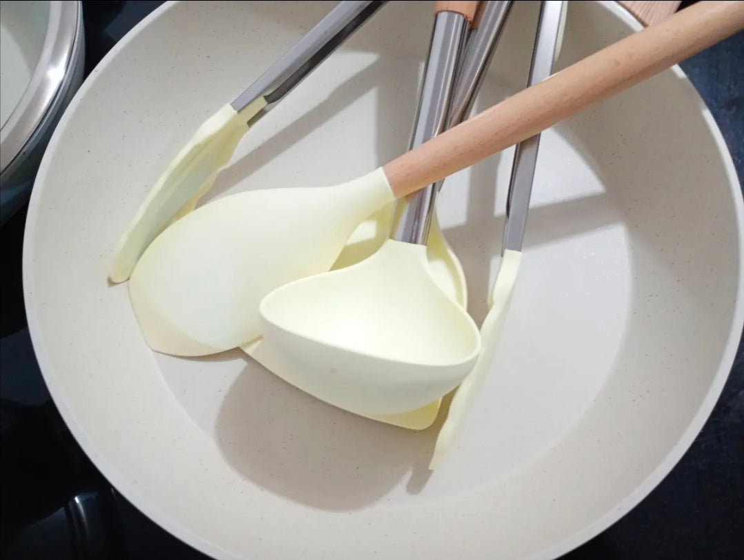 Batería de cocina antiadherente 12pz