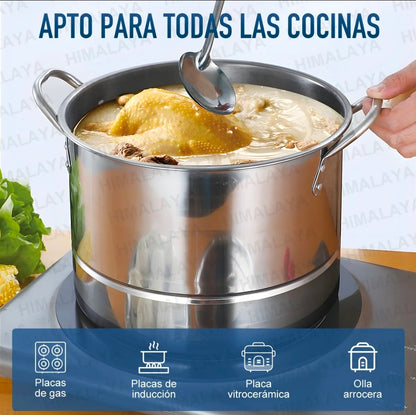 Ollas De Acero Inoxidable Con Tetera De Agua