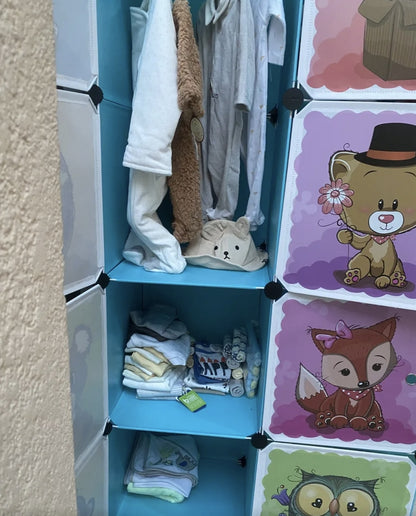 Closet Armario infantil dibujos animados