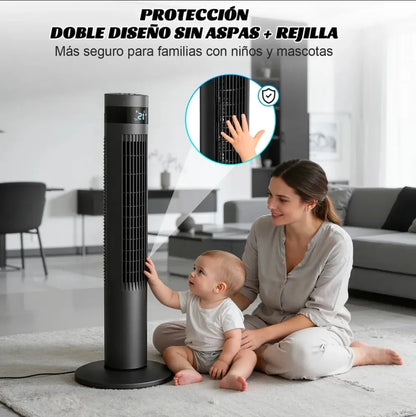Ventilador De Torre Con Control Remoto 90 Cm