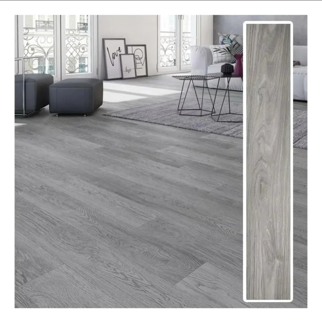 Piso Duela vinilica imitación madera 36 pz / 5m²