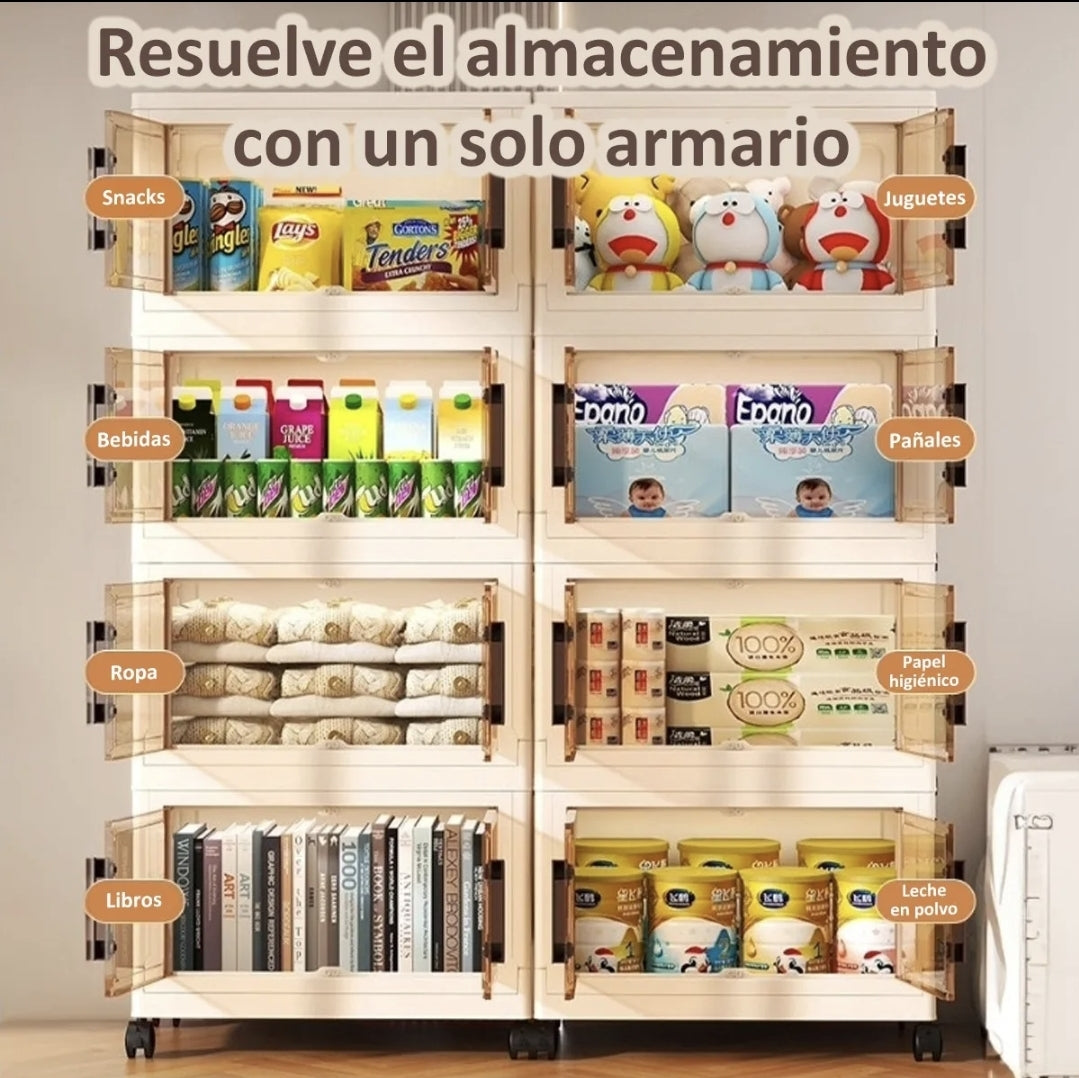 Closet Plegable Para Ropa 5 pisos