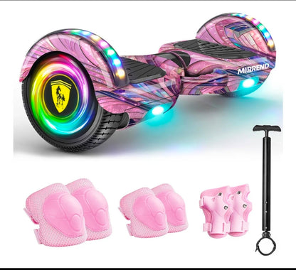 Patín Eléctrico Hoverboard Bluetooth MIRREND 6.5" Para Niño