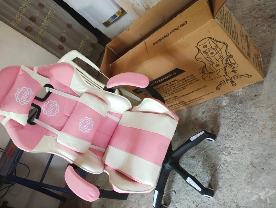 Silla De Oficina Ejecutiva Reclinable Ergonomica SIN REPOSAPIES