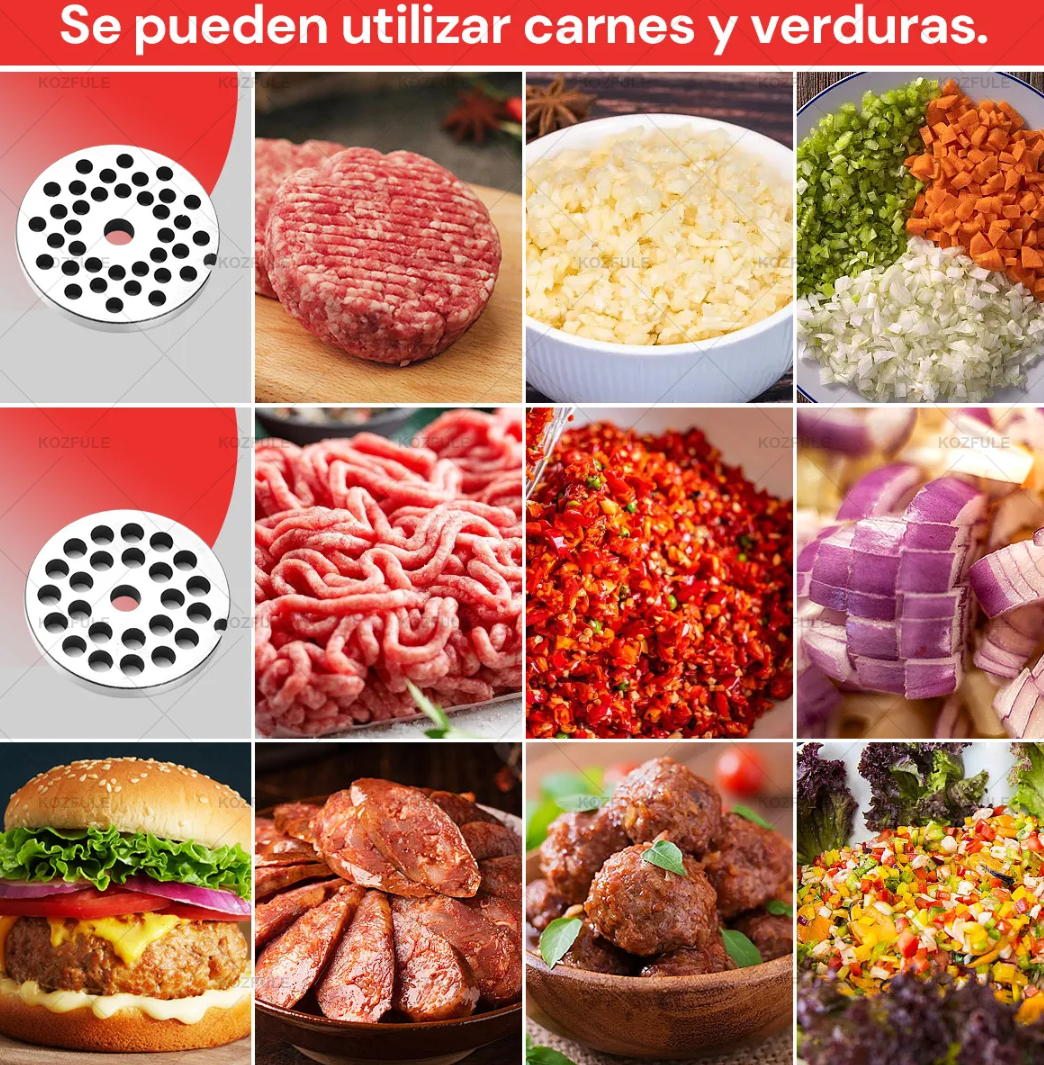 Molino de carne acero inoxidable 150kg/h