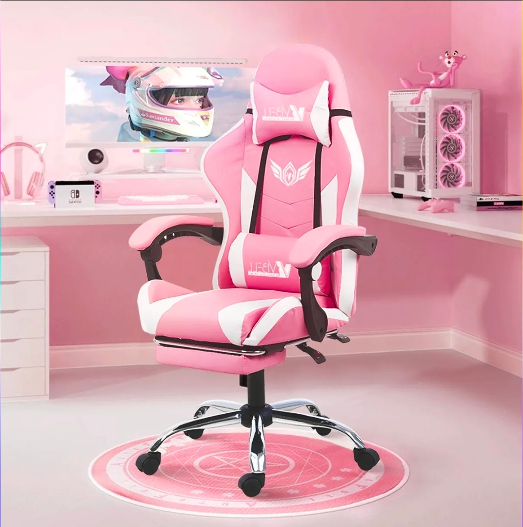 Silla Gamer Reclinable Giratoria Ergonómica