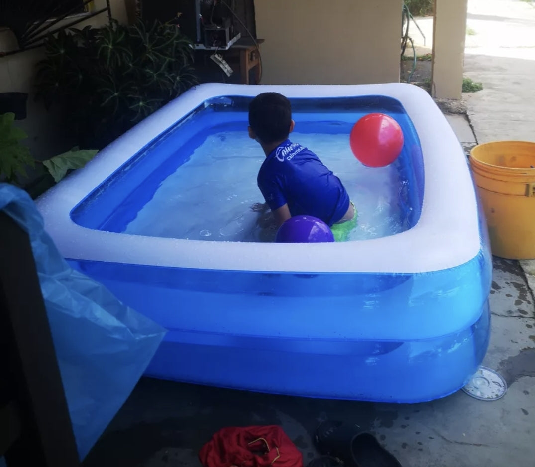 Alberca Inflable Rectangular  200x150x51cm