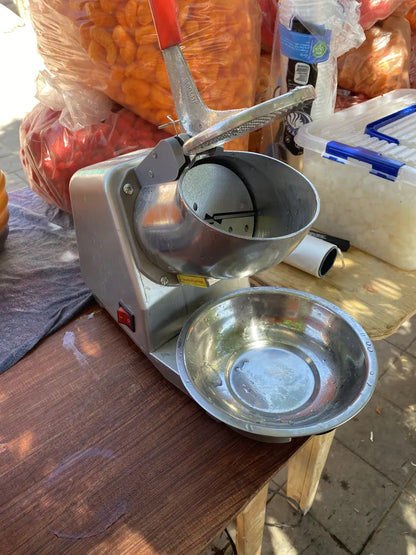 Maquina Trituradora De Hielo Para Raspados Electrica 500w
