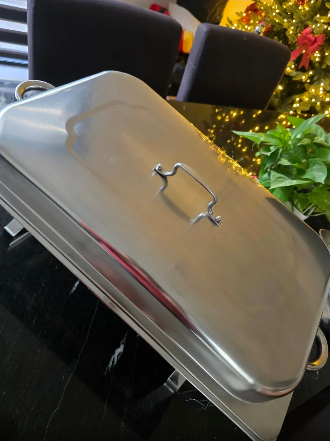 12L Ollas Vaporeras De Acero Inoxidable De Buffet Con 2+3 Insertos / Bufetera Acero Inoxidable