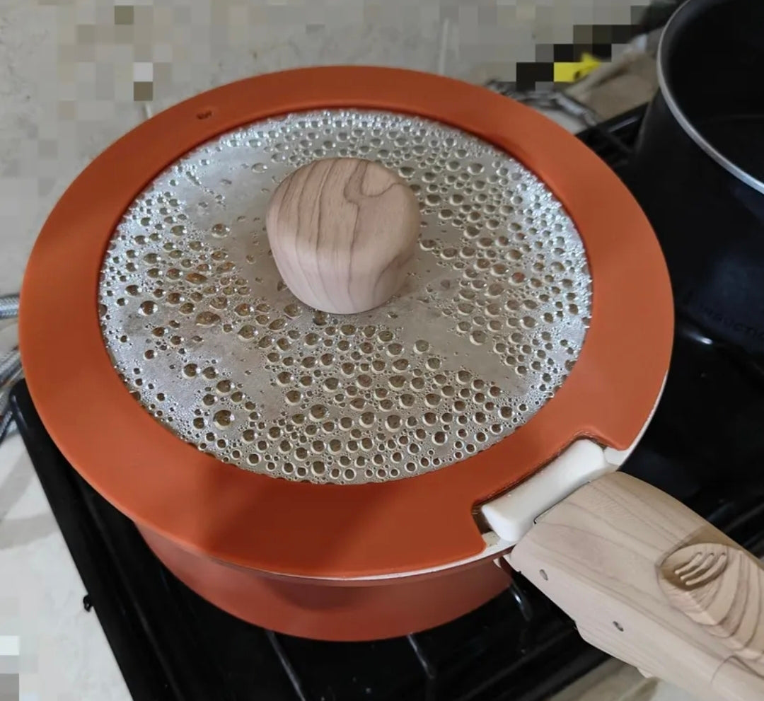 Batería de Cocina Juego de Ollas y Sartenes de Cerámica Antiadherente IronHoof 22 Piezas