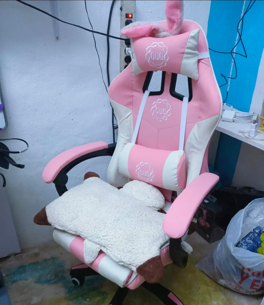 Silla De Oficina Ejecutiva Reclinable Ergonomica SIN REPOSAPIES