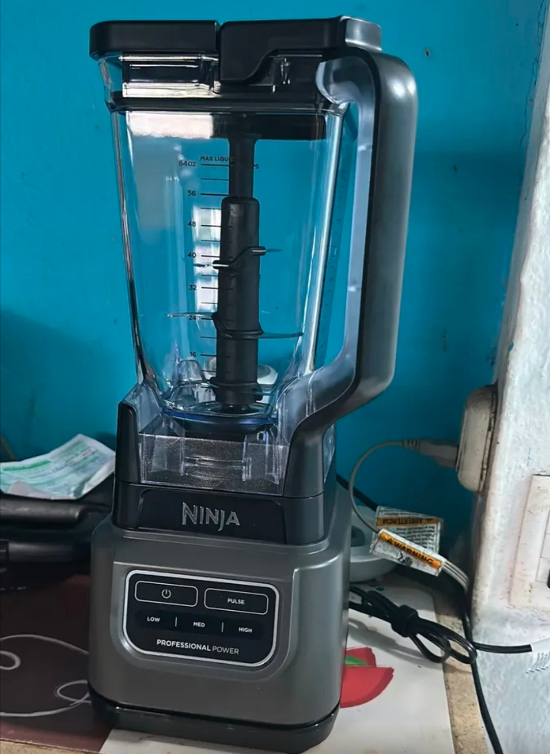 Licuadora Professional Ninja Be200 1000watts Color Gris Obscuro