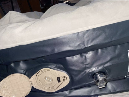 Colchón Inflable Queen con respaldo y Bomba De Aire Eléctrica