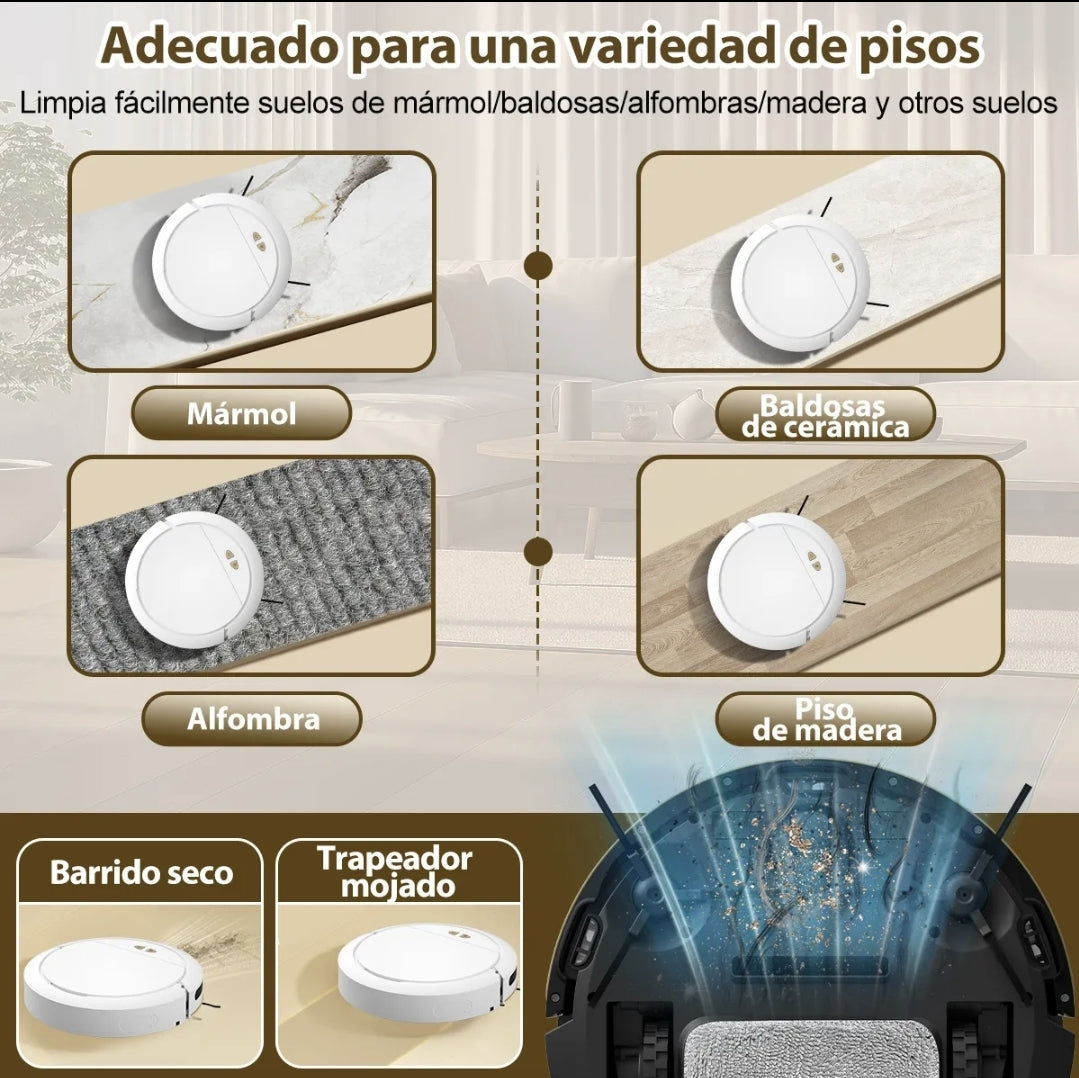 Aspiradora Robot Pulinsi