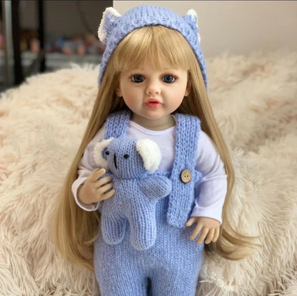 Muñeca bebé TIPO reborn realista 55cm