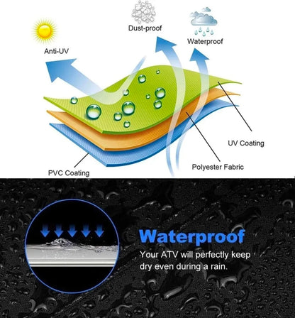 Funda Impermeable Doble Capa Para Cuatrimoto