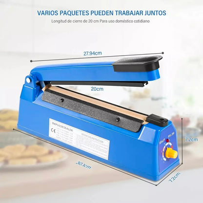 Selladora de bolsas de plástico Máquina térmica