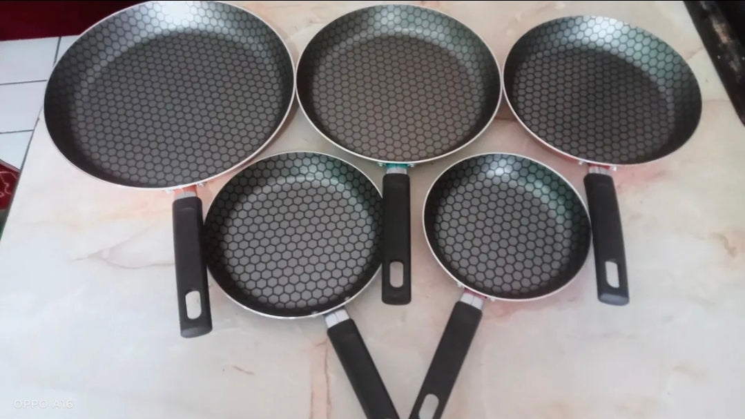 Juego De 5 Sartenes Cinsa Fashion Cook Con Antiadherente Thermocell