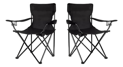 Juego de 2 Sillas Plegables