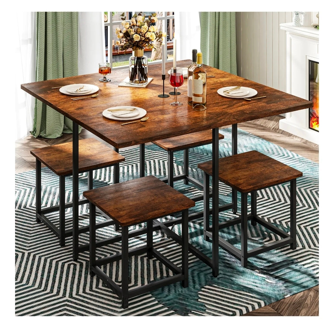 Comedor Cuadrado 4 Sillas Para 4 Personas