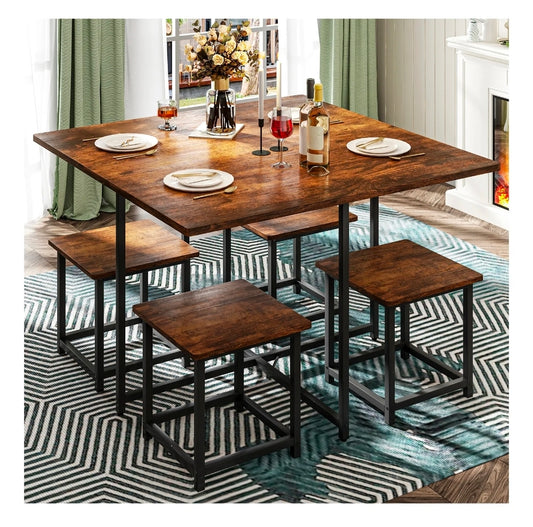 Comedor Cuadrado 4 Sillas Para 4 Personas