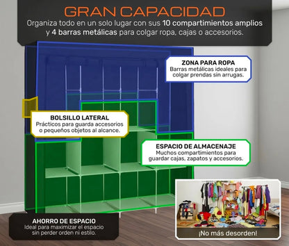 Closet Armable 170x45x170cm