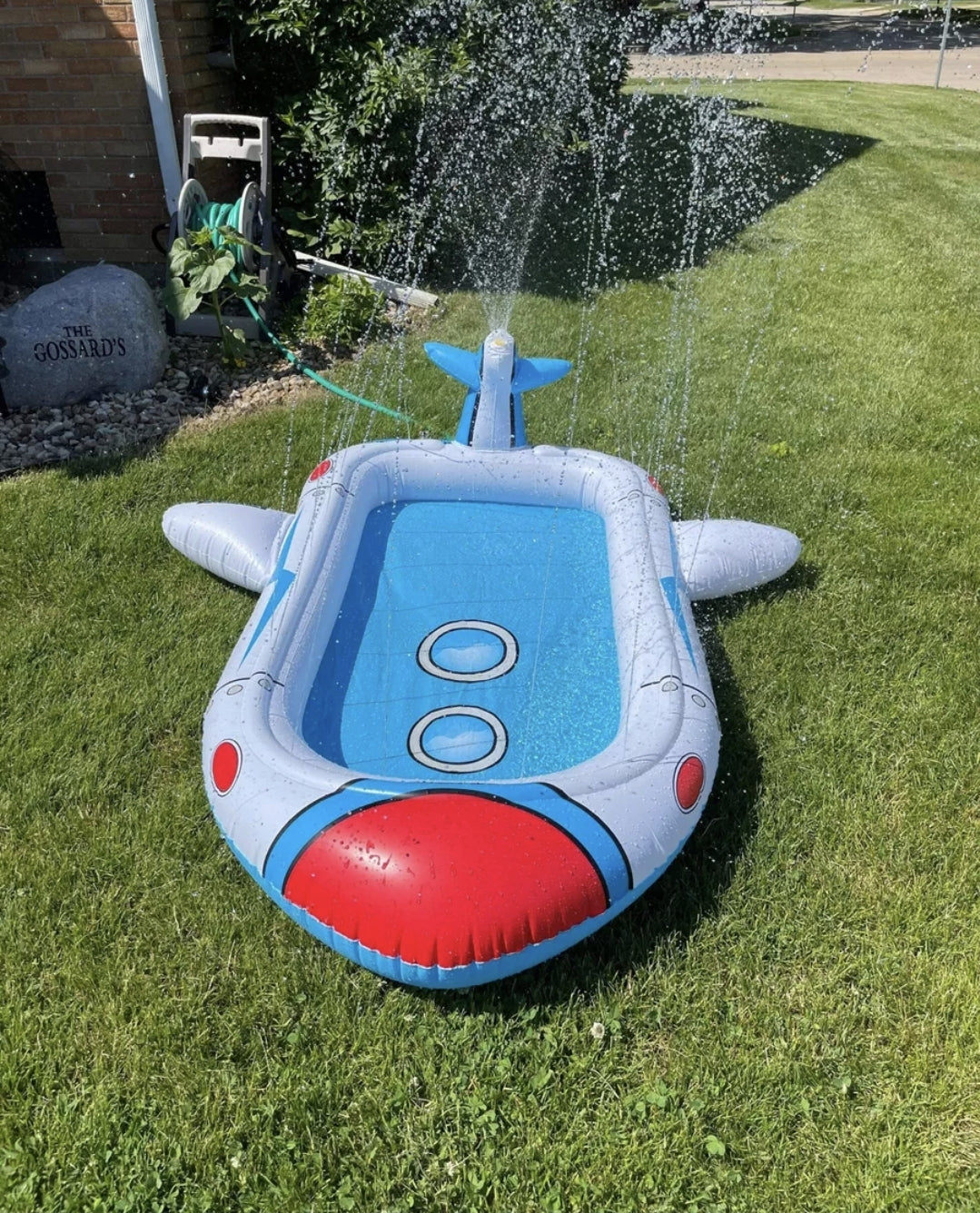 Piscina Inflable Infantil Tipo Fuente 180x100x50 Cm alberca