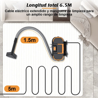 Aspiradora Para Limpiar 16kpa 1.8L Alfombras Y Mascota, Potencia 1000w