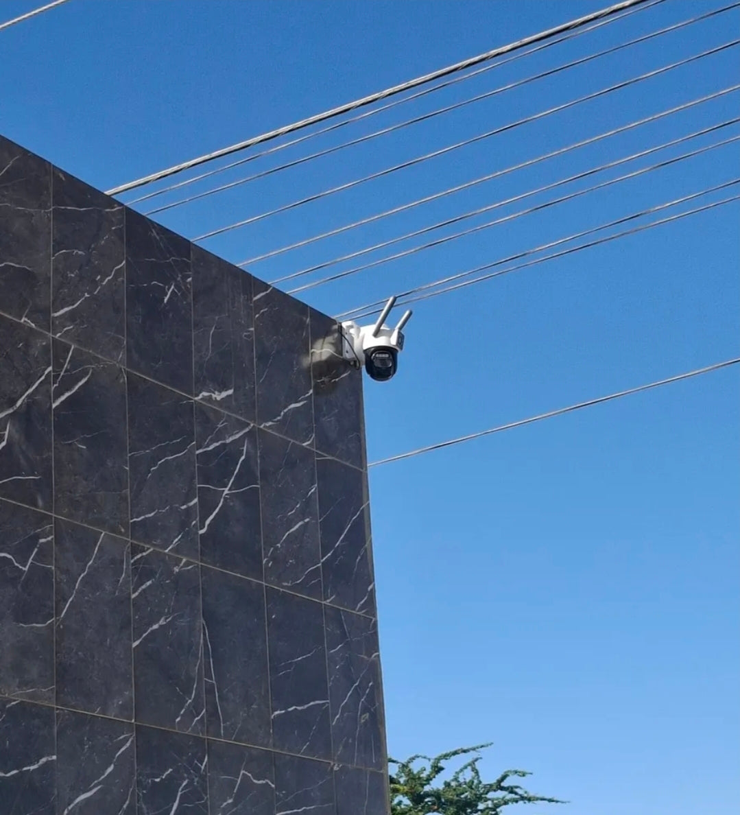 Cámara de Seguridad Solar Ankou 10MP Doble Lente 4K Visión Nocturna