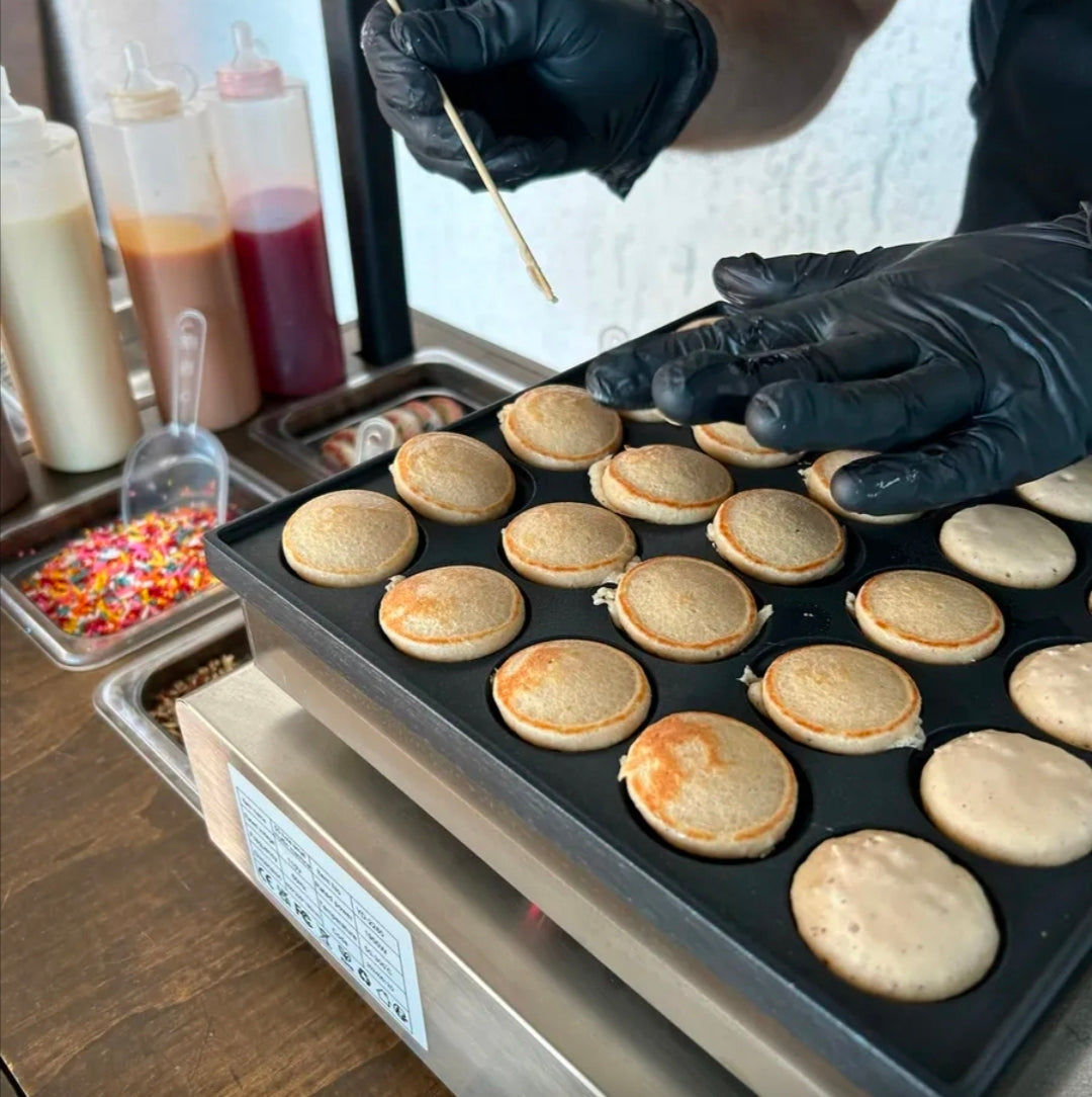 Máquina eléctrica 50 mini hotcakes