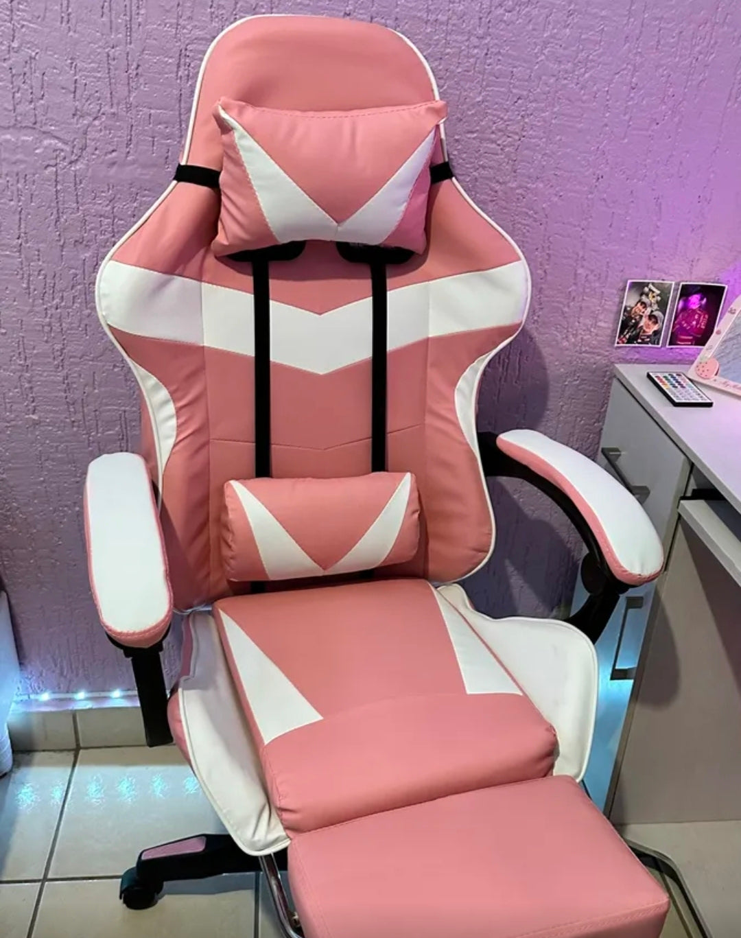 Silla Gamer Reclinable Giratoria Ergonómica