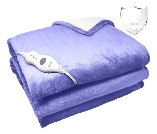 Cobija eléctrica lila