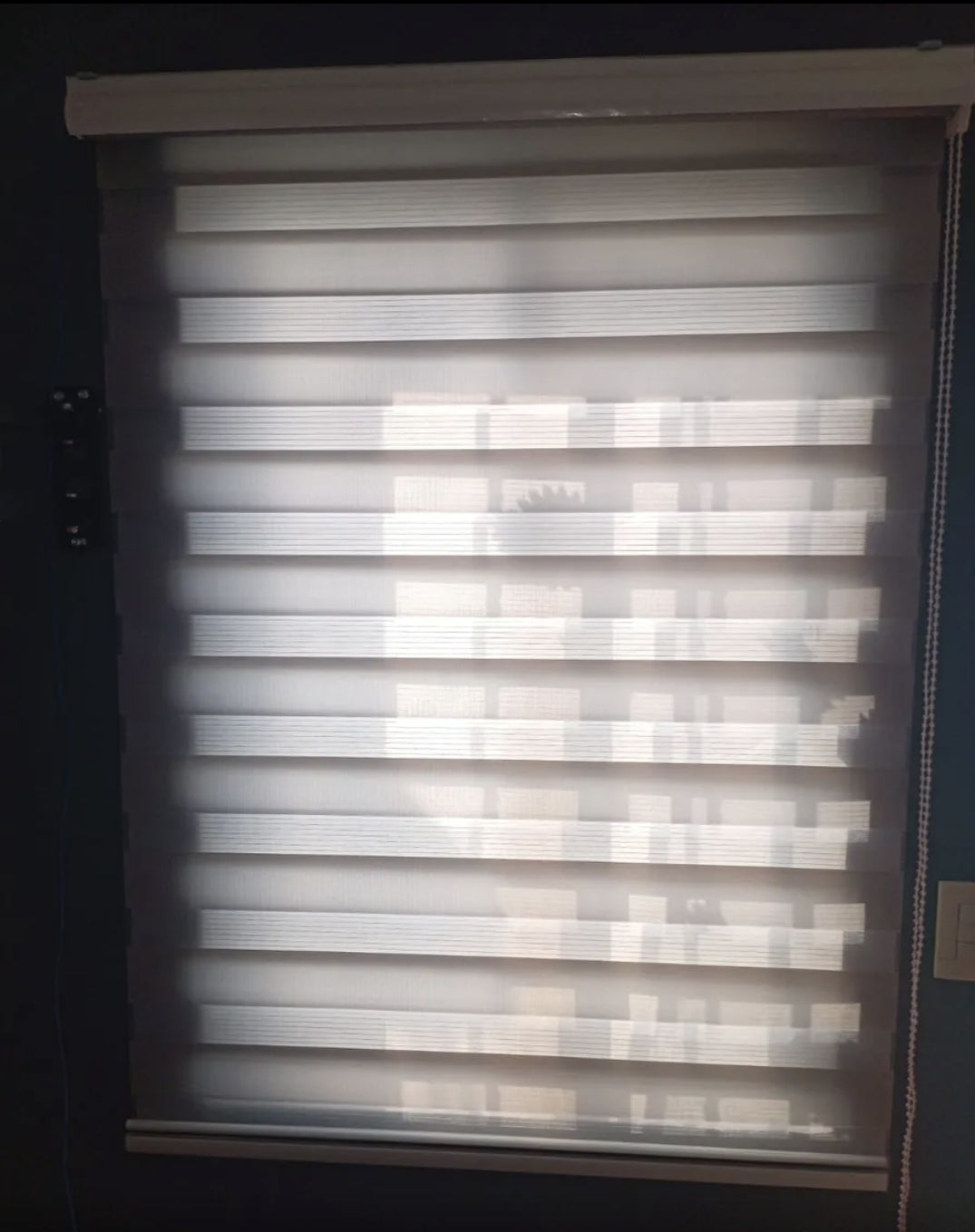 Persiana Doble Capa Zebra 100x200 Cm Enrollable