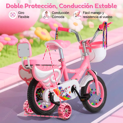 Bicicleta  Infantil Para niños De 2-6 años R12